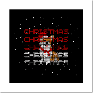 Merry christmas y all - dogs pets Posters and Art